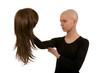 Bald girl