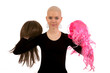 Bald girl