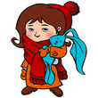 Wintermädchen