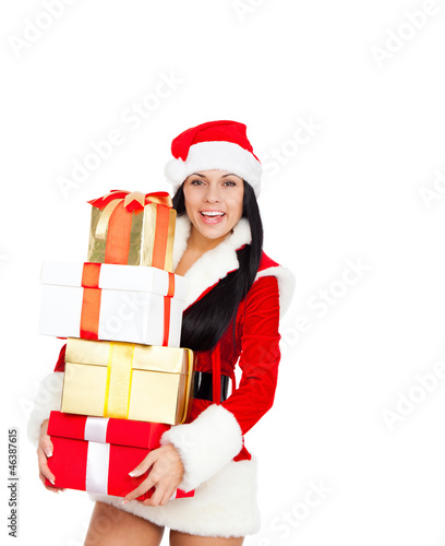 Photo: christmas girl christmas girl