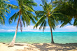 Strand im Norden von Koh Samui mit türkisblauem Wasser