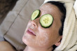 Photo: Natural Home Face and Eye Treatment with Cucumber Natural Home Face and Eye Treatment with Cucumber
