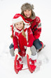 Photo: Winter, snow, sledding at winter time Winter, snow, sledding at winter time