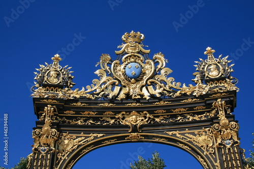 Photo: Détail d'une fontaine de la place Stanislas Détail d'une fontaine de la place Stanislas