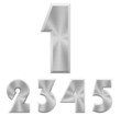 Vector: Vector metal numbers. Part 1. Vector metal numbers. Part 1.