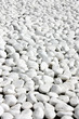 White pebbles