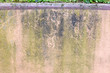 Feuchte Betonmauer