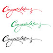 Vector: Congratulations Congratulations
