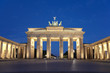 Berlin, Brandenburg gate at night
