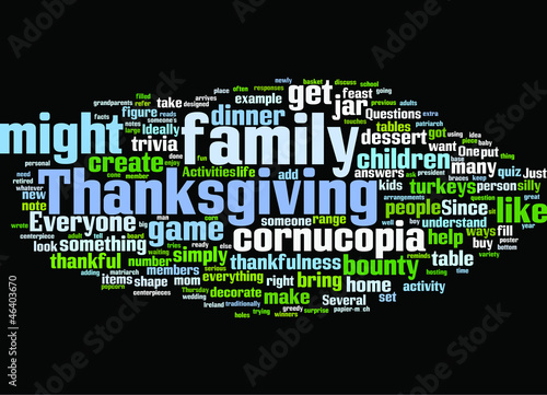 Vector: Family-thanksgiving-activities Family-thanksgiving-activities