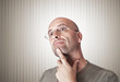 Thoughtful man