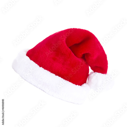Photo: Nikolausmütze seitlich auf weiß Nikolausmütze seitlich auf weiß
