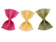 pasta dreifarbig
