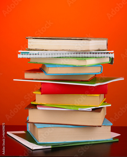 Photo: Stack of interesting books and magazines Stack of interesting books and magazines