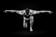 Athletic man posing