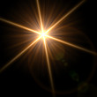 Light flare special effect. vector illustration.