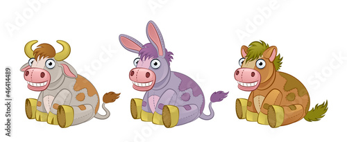 Vector: Funny animal Funny animal