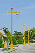 Beautiful lighting pole