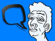 Talking man design