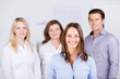 ein junges team im büro