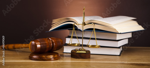 Photo: Wooden gavel barrister, justice concept Wooden gavel barrister, justice concept
