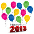 new year calendar 2013