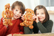 kids preparing a yeast dough