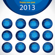 new year calendar 2013