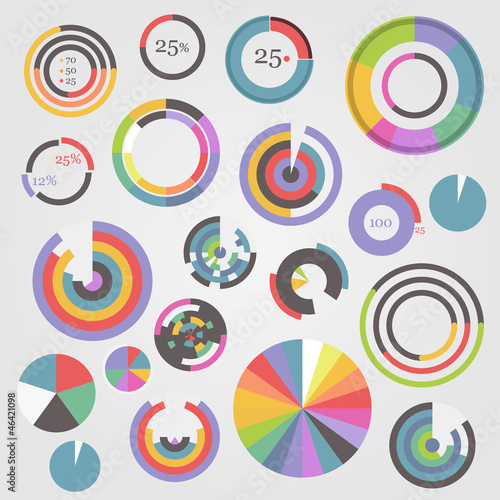 Pixel Circle Chart