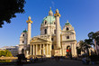 The Karlskirche - Vienna Austria