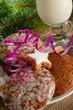 milk and cookies for santa