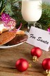 milk and cookies for santa
