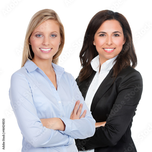 Photo: zwei businessfrauen zwei businessfrauen