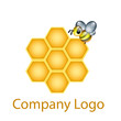 Honeybee Apiculture Logo
