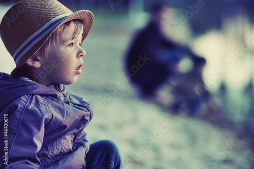 Photo: Curious boy Curious boy