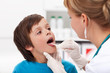 Little boy at the doctor