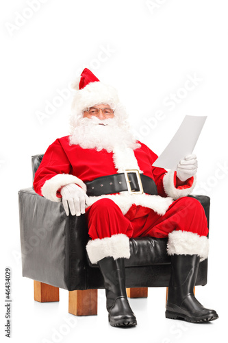 Santa Claus Sitting