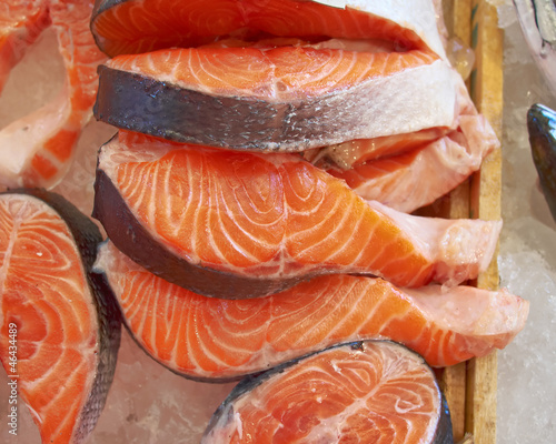 Photo: fresh salmon cut for sale fresh salmon cut for sale