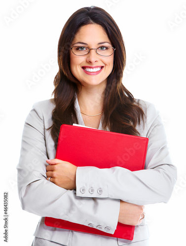 Photo: Beautiful young business woman. Beautiful young business woman.