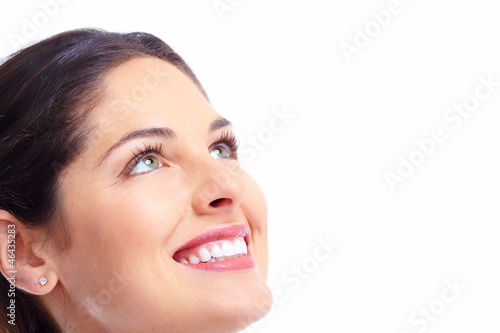 Photo: Beautiful woman face. Beautiful woman face.
