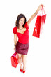 Shopping woman.