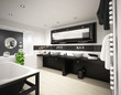 Bathroom Black & White