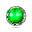 Blank green web button
