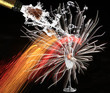 Foto: Champaign cork explosion fireworks Champaign cork explosion fireworks