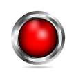 Blank red web button