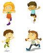 a four kids
