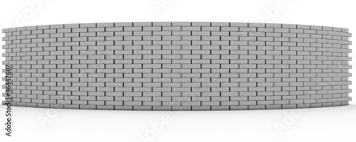 Illustration: 3D Rendered Wall 3D Rendered Wall