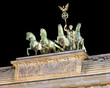 The Quadriga on top of the Brandenburger Tor, Berlin
