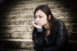 Depressed Teenage Girl