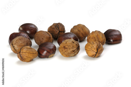 Photo: Chestnuts and nuts Chestnuts and nuts